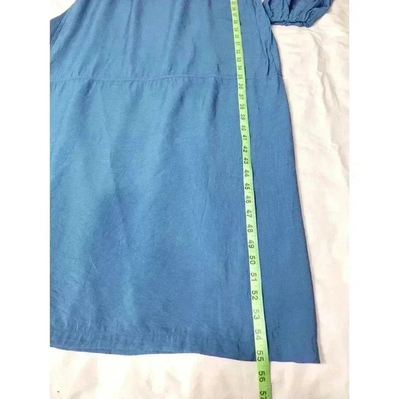 Alionas London Blue One Shoulder Maxi Dress Size Small - Picture 9 of 11